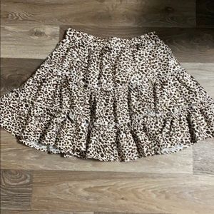 Cheetah skirt
